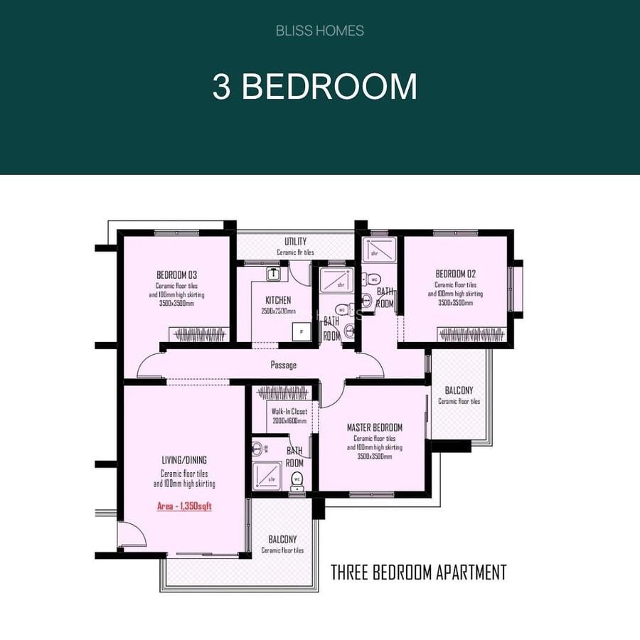 2 Bed Apartment with En Suite at Mtambo Road - 7