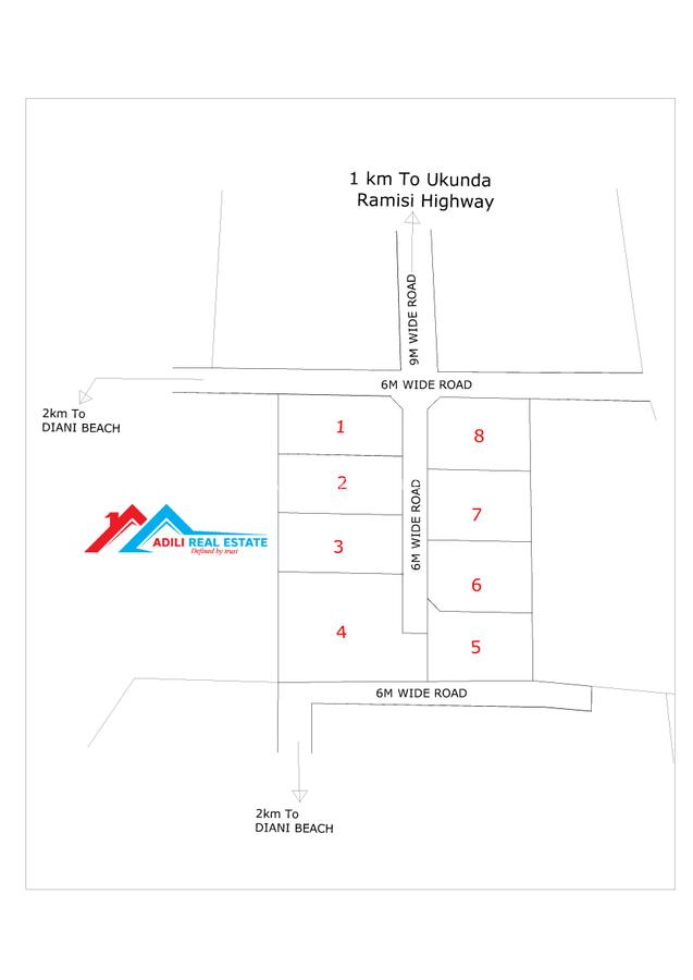 0.125 ac Land at Diani - 1