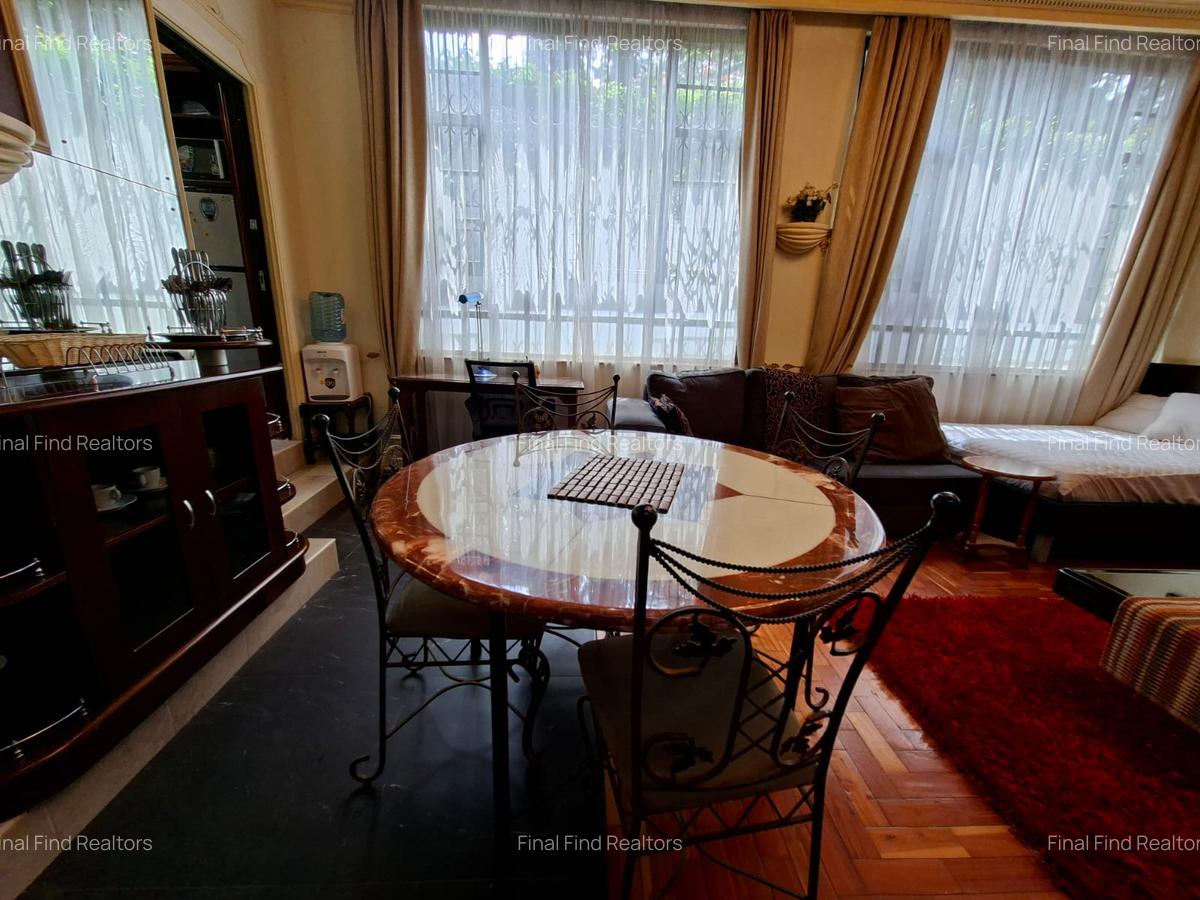 Furnished 1 Bed Apartment with Backup Generator in Runda - 9