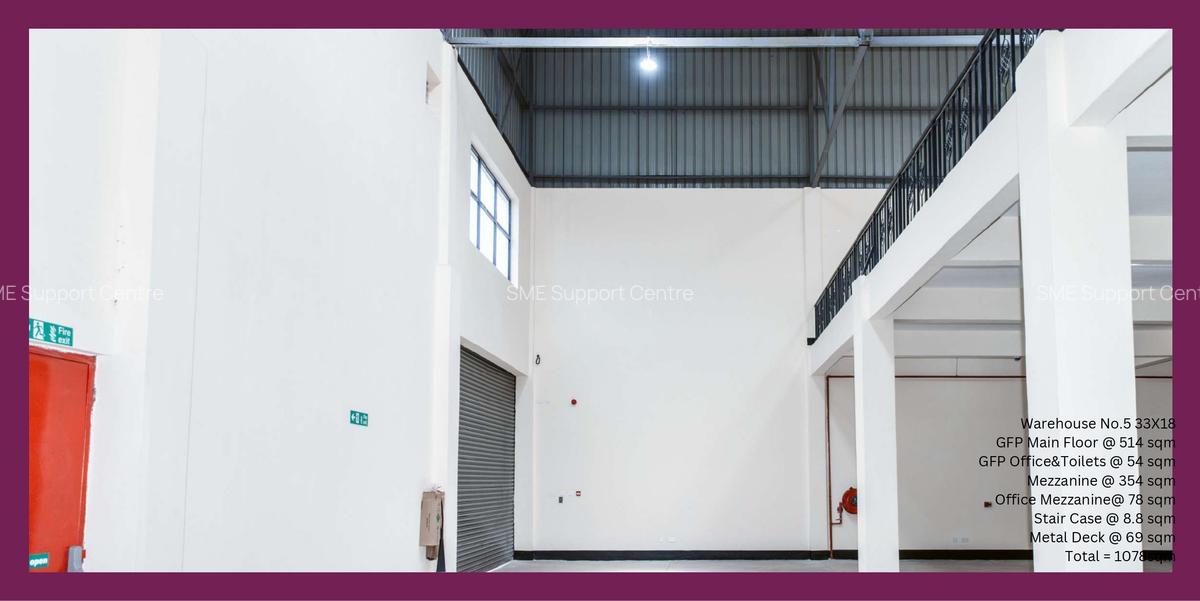 1,000 m² Warehouse with Service Charge Included in Tatu City - 4