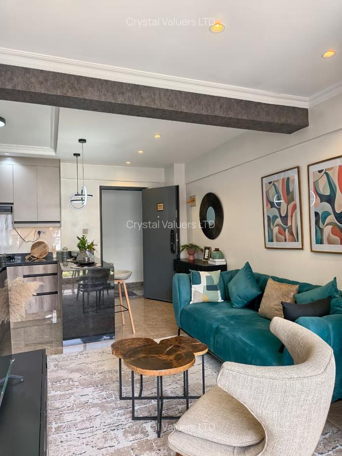 Furnished 1 Bed Apartment with En Suite in Kilimani - 2