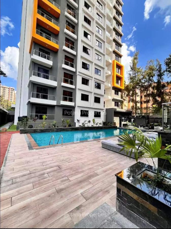 Serviced 1 Bed Apartment with Swimming Pool in Kilimani - 11