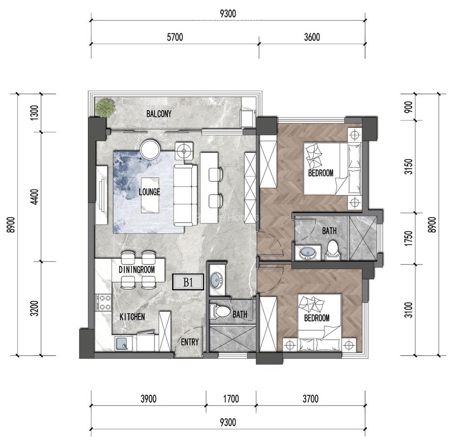 Studio Apartment with En Suite in Westlands Area - 6