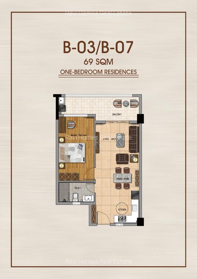 1 Bed Apartment with Swimming Pool in Westlands Area - 11