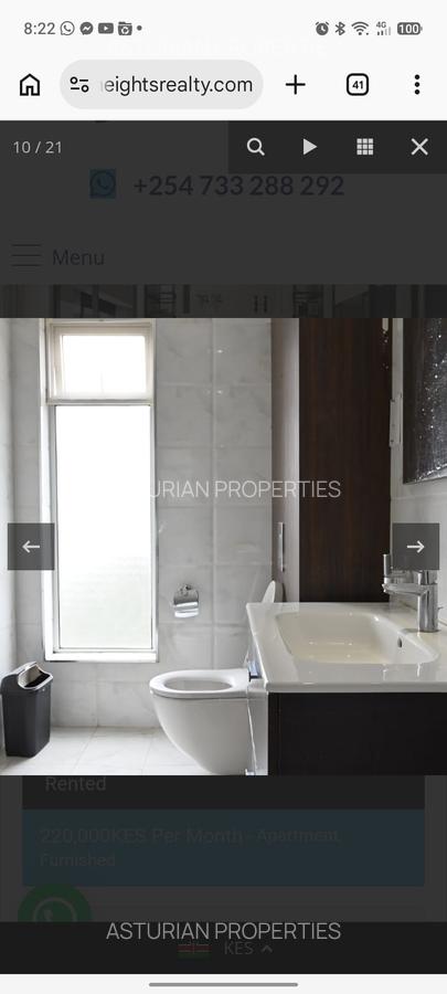 Serviced 2 Bed Apartment with En Suite in Rhapta Road - 5
