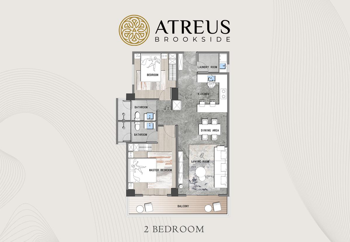 2 Bed Apartment with En Suite in Westlands Area - 2