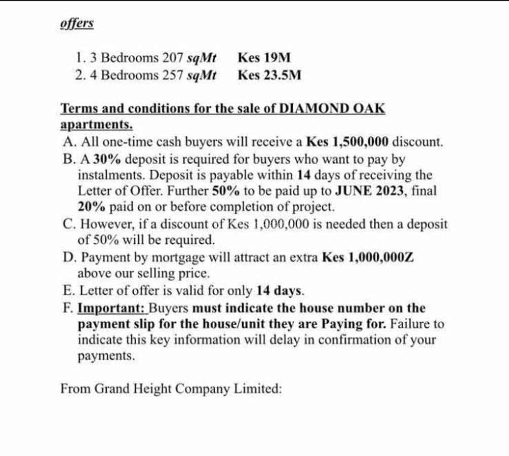 3 Bed Apartment with En Suite at Othaya Rd - 2