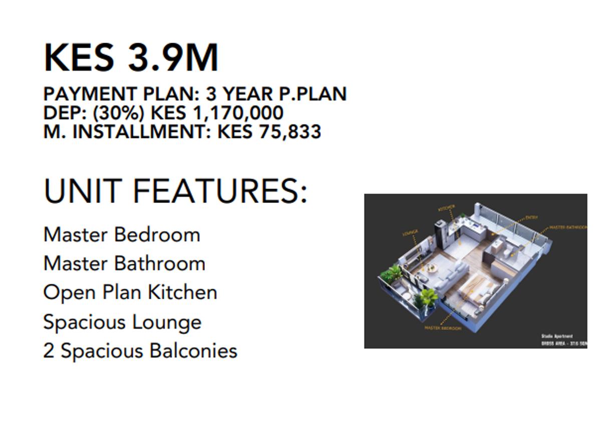 2 Bed Apartment with En Suite at Usiu Road - 9