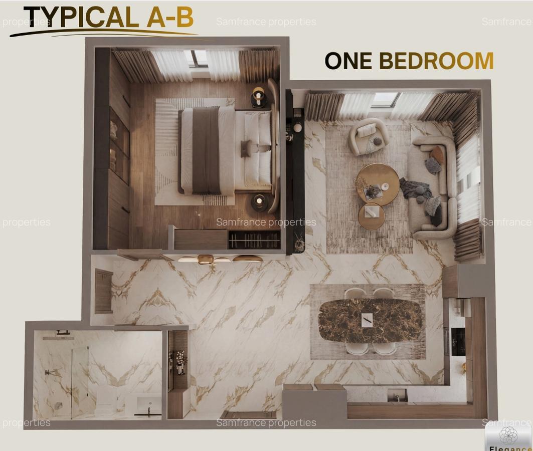 1 Bed Apartment with En Suite at Serena Road - 3