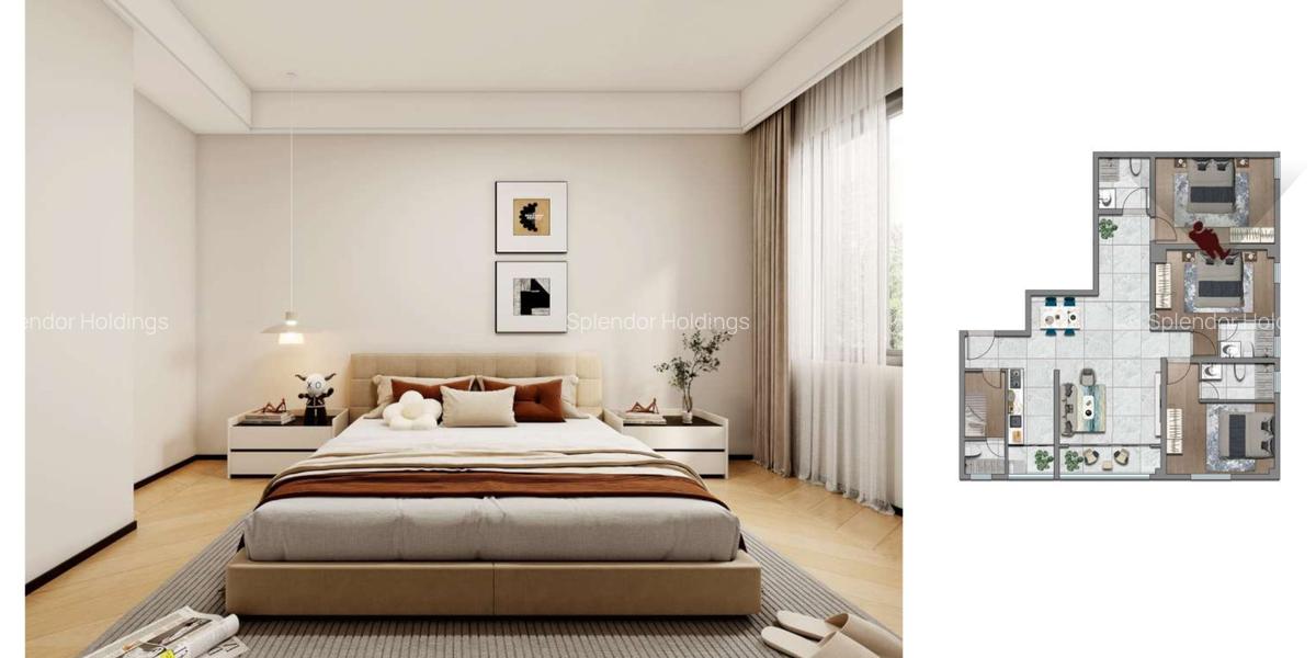 3 Bed Apartment with En Suite in Kilimani - 11