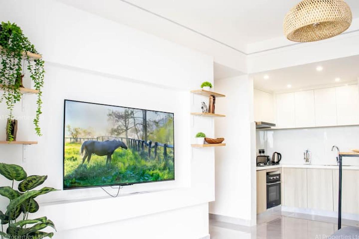 Furnished 1 Bed Apartment with Swimming Pool at Riara Road - 11