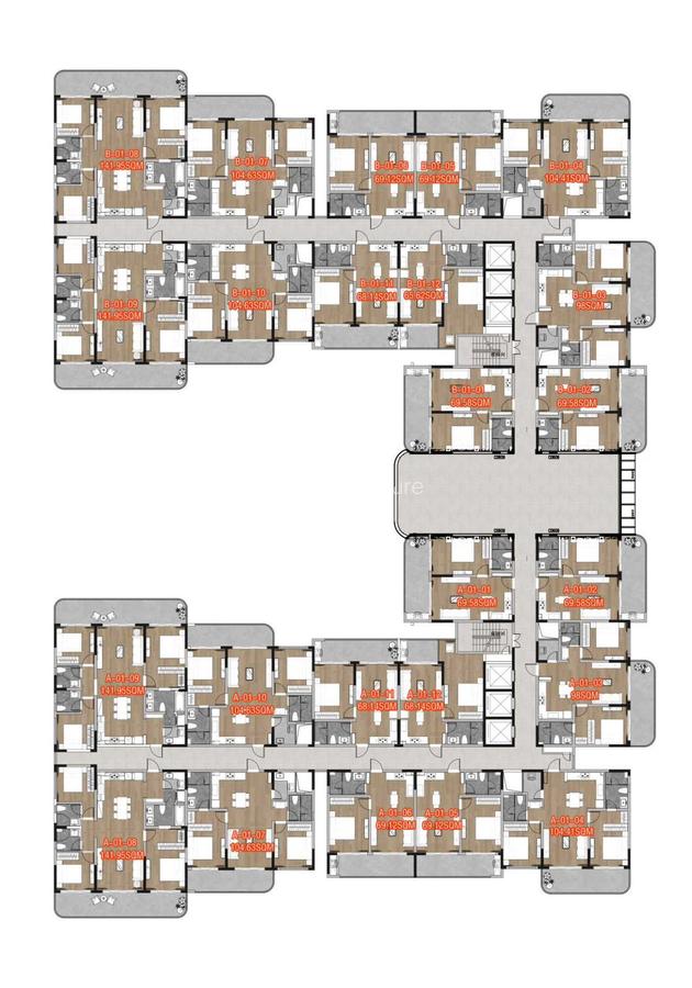 Serviced 1 Bed Apartment with En Suite at Riverside - 6