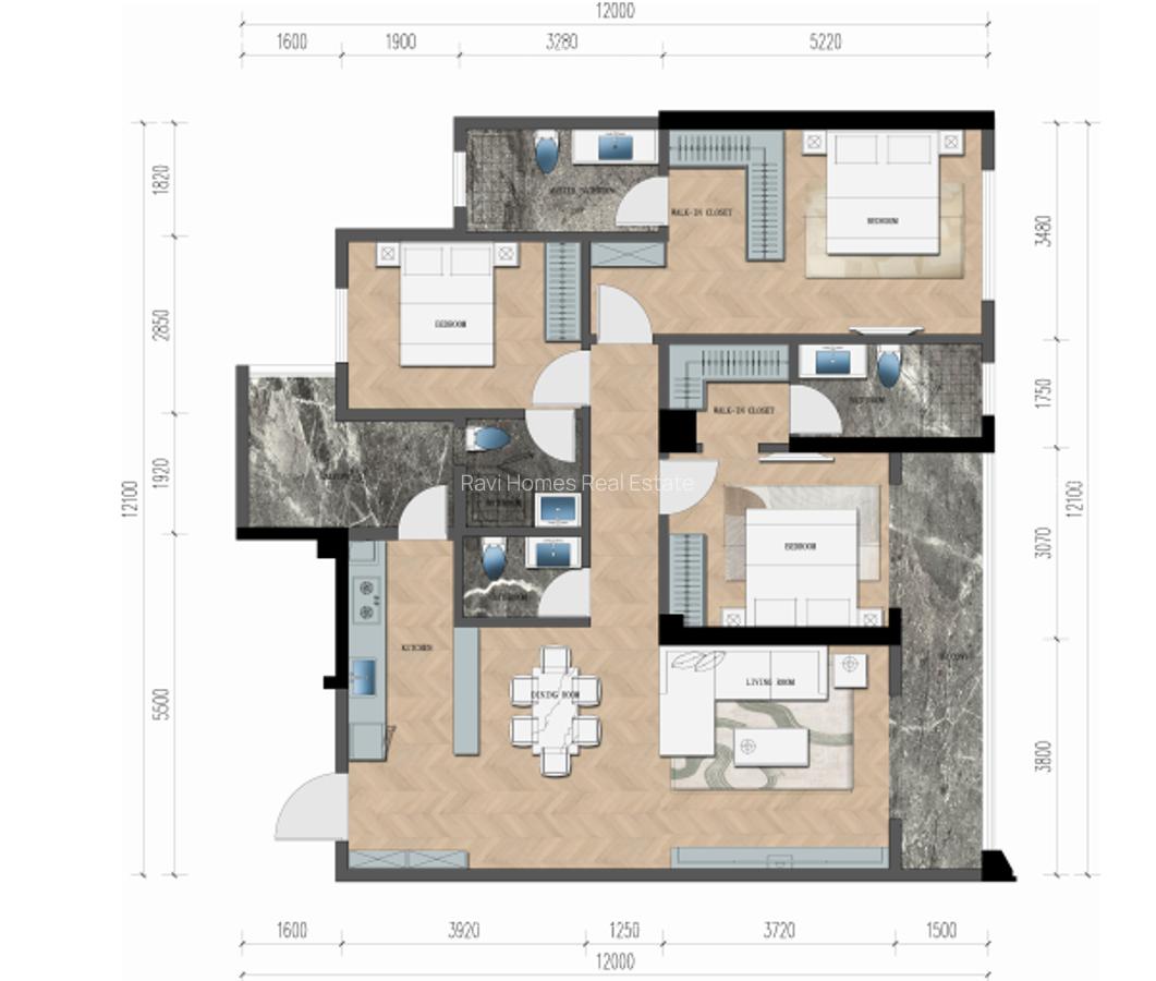 3 Bed Apartment with En Suite at Muguga Green - 17