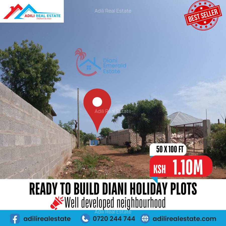 0.125 ha Land at Diani Emerald Estate - 1