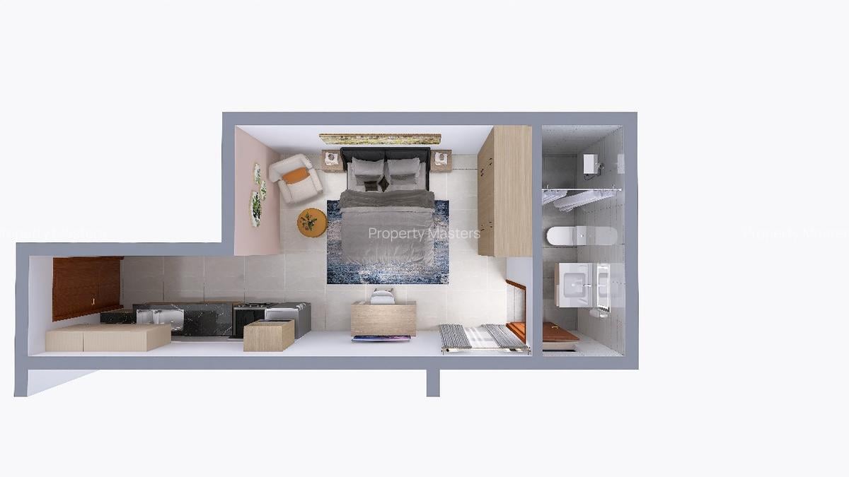 Studio Apartment with En Suite at Losai Road - 5