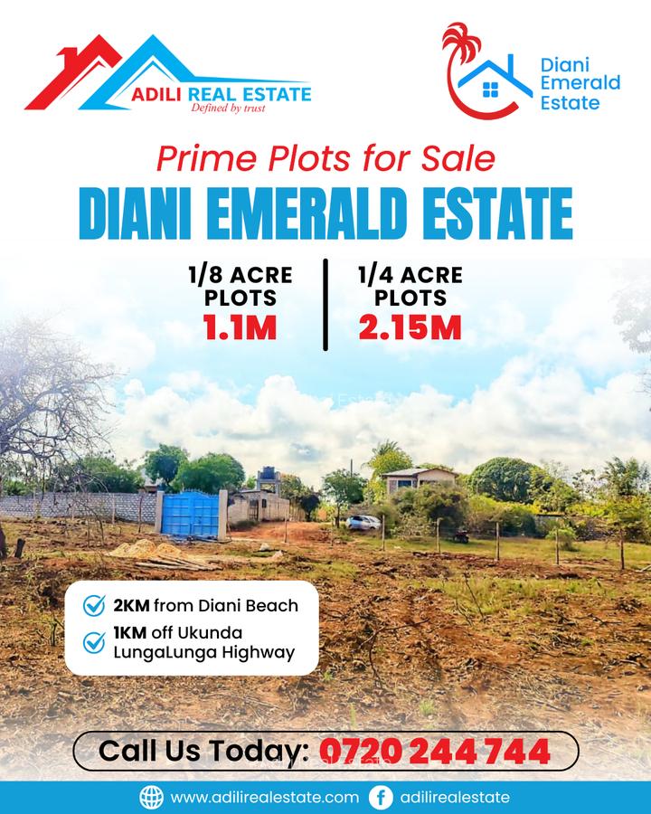450 m² Residential Land at Diani - 7