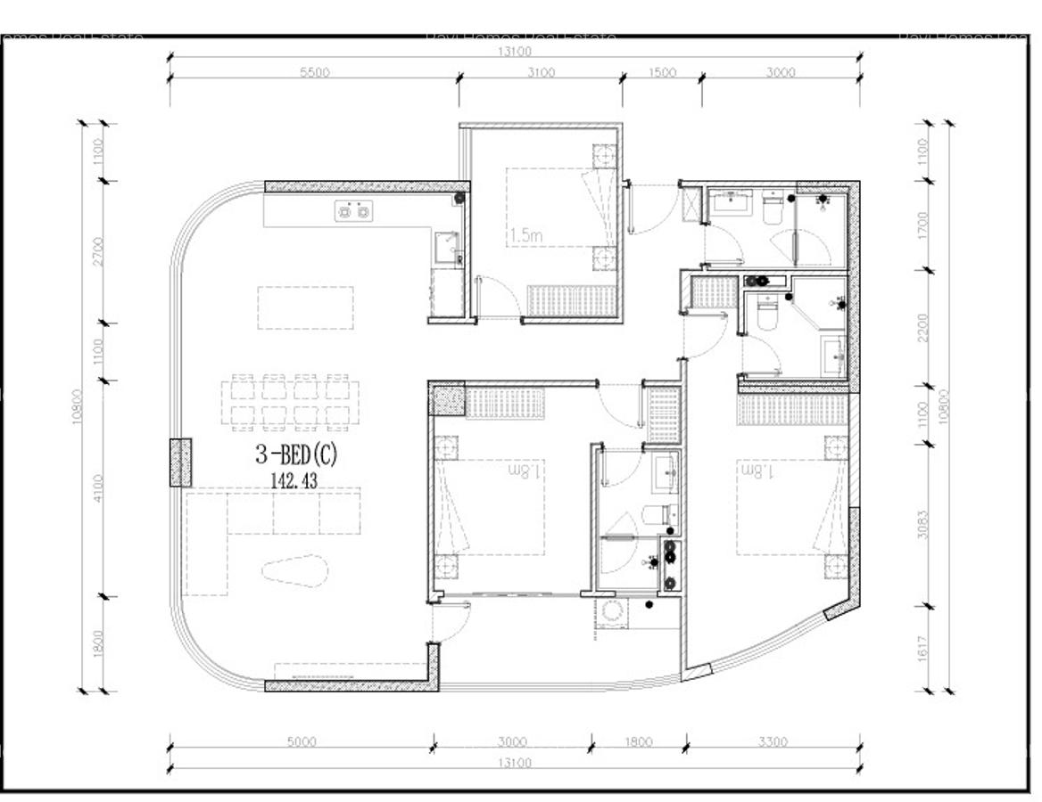 1 Bed Apartment with Swimming Pool at Raphta Road - 5