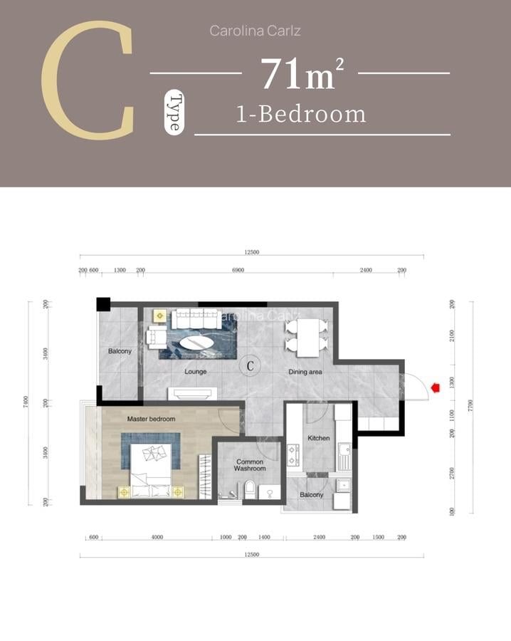 1 Bed Apartment with En Suite at Rhapta Road - 9