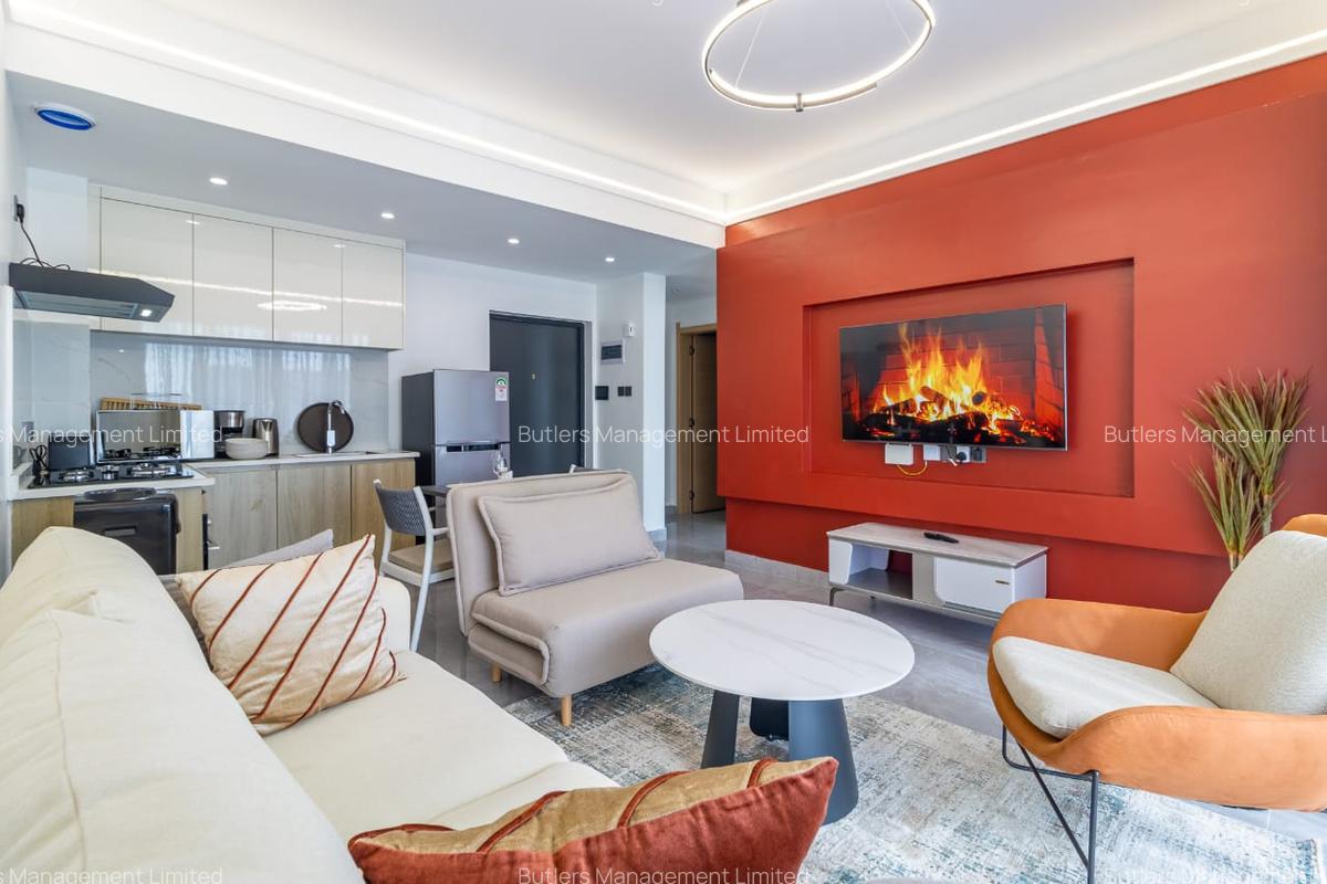 Furnished 1 Bed Apartment with En Suite in Riara Road - 2