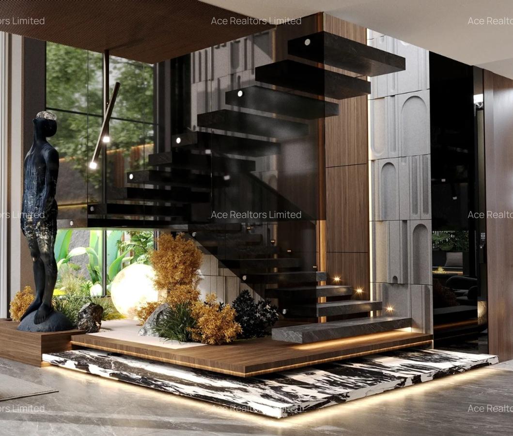 5 Bed Villa with En Suite at Karen Estate Nairobi - 12