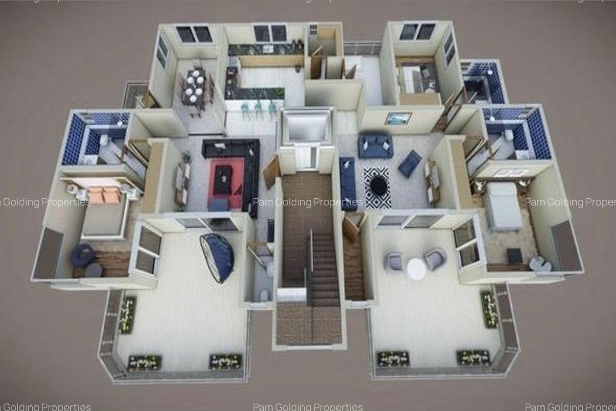 2 Bed Apartment with En Suite at Majengo - 2