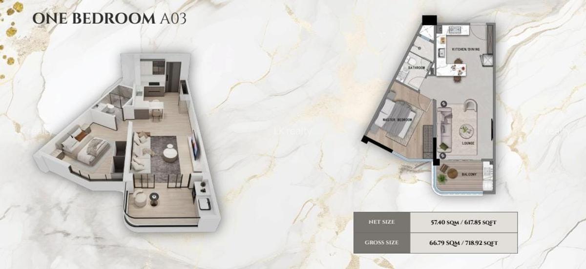 1 Bed Apartment with Swimming Pool at Riverside Grove - 1