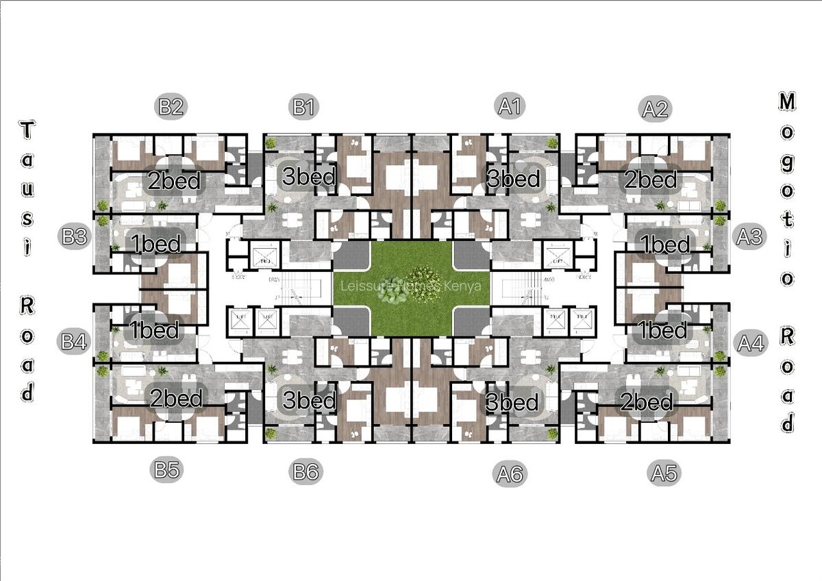 1 Bed Apartment with Swimming Pool at Mogotio Road - 10