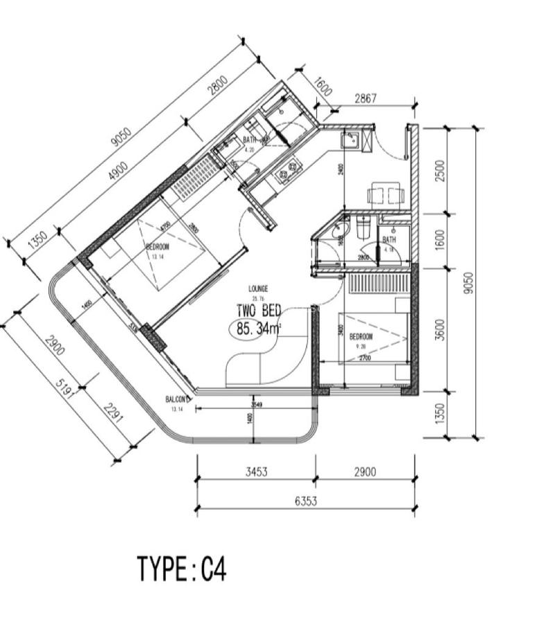 4 Bed Apartment with En Suite in Westlands Area - 13
