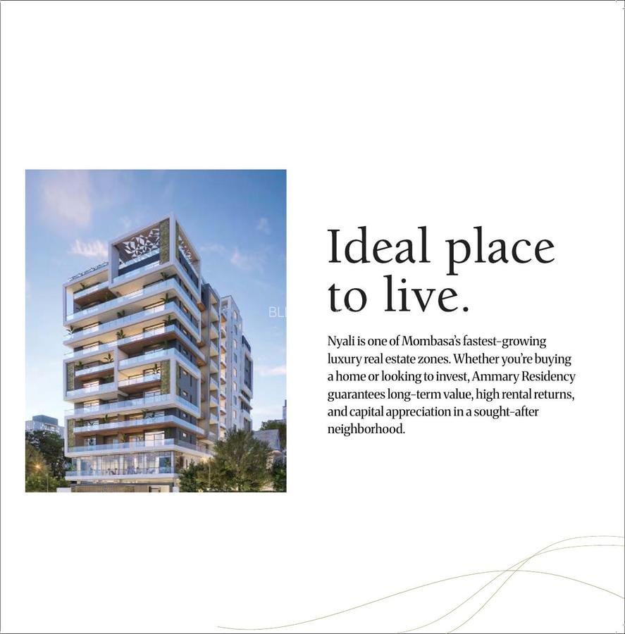 3 Bed Apartment with En Suite at Nyali - 7