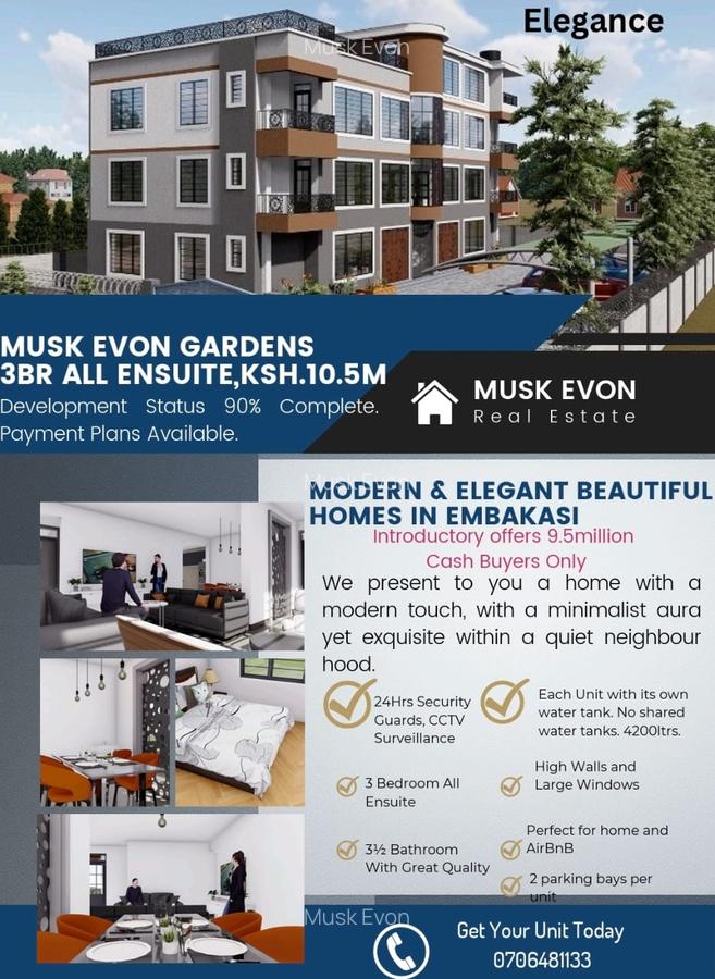 3 Bed Apartment with En Suite at Off Katua Avenue - 1