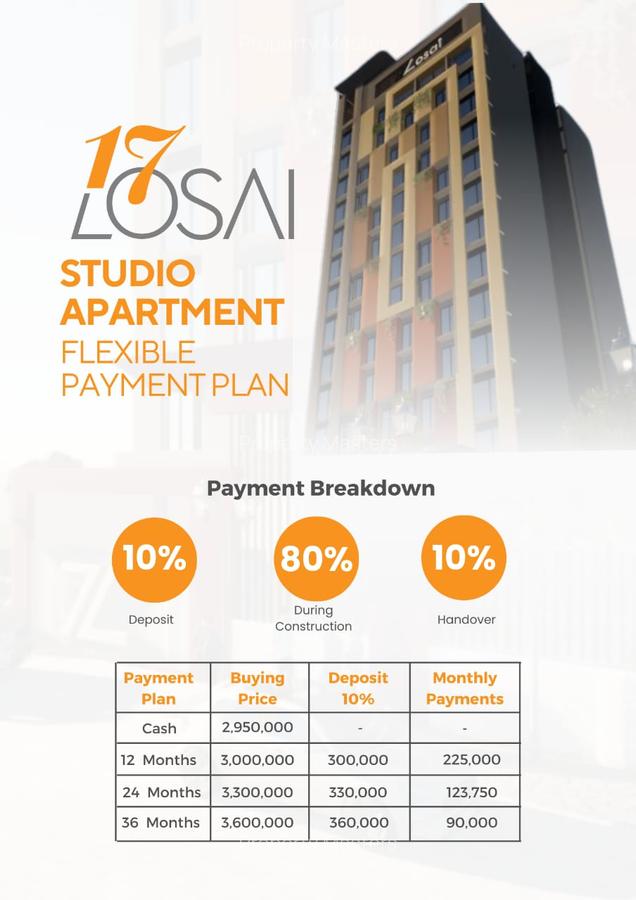 Studio Apartment with En Suite at Losai Road - 19