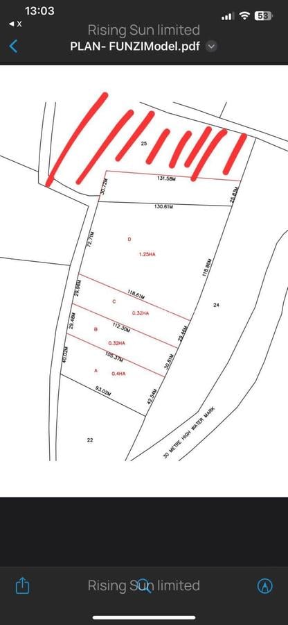 Land at Funzi Island. Limited Parcels Of Land For Sale On Funzi Island - 3