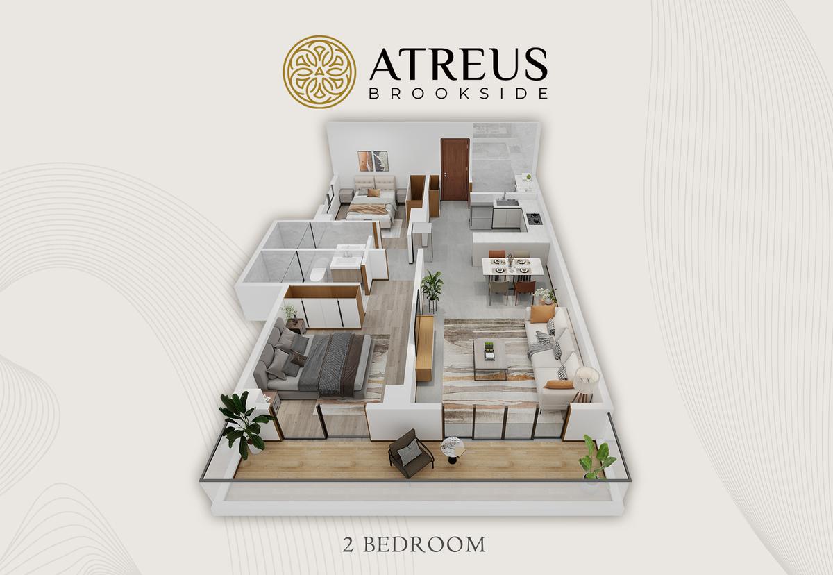 2 Bed Apartment with En Suite in Westlands Area - 1