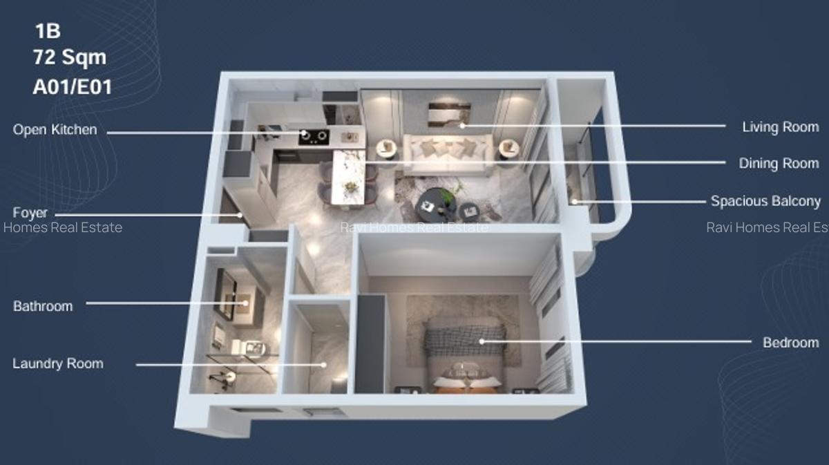 3 Bed Apartment with En Suite at Ringroad Parklands - 10