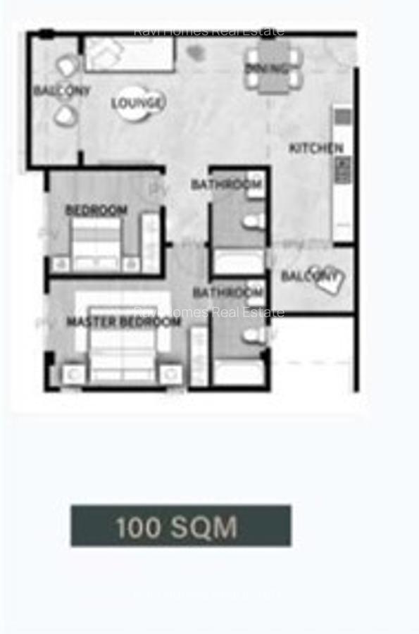 1 Bed Apartment with Swimming Pool in Kilimani - 6