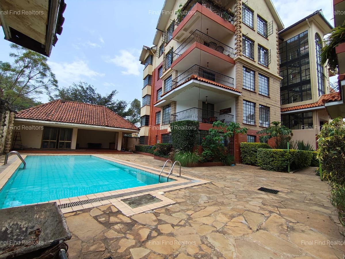 3 Bed Apartment with Swimming Pool in State House - 2