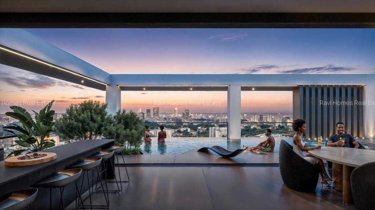 Studio Apartment with Swimming Pool at Oloitoktok Road - 6