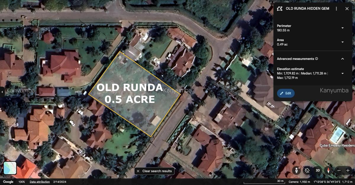 0.5 ac Land at Old Runda - 1