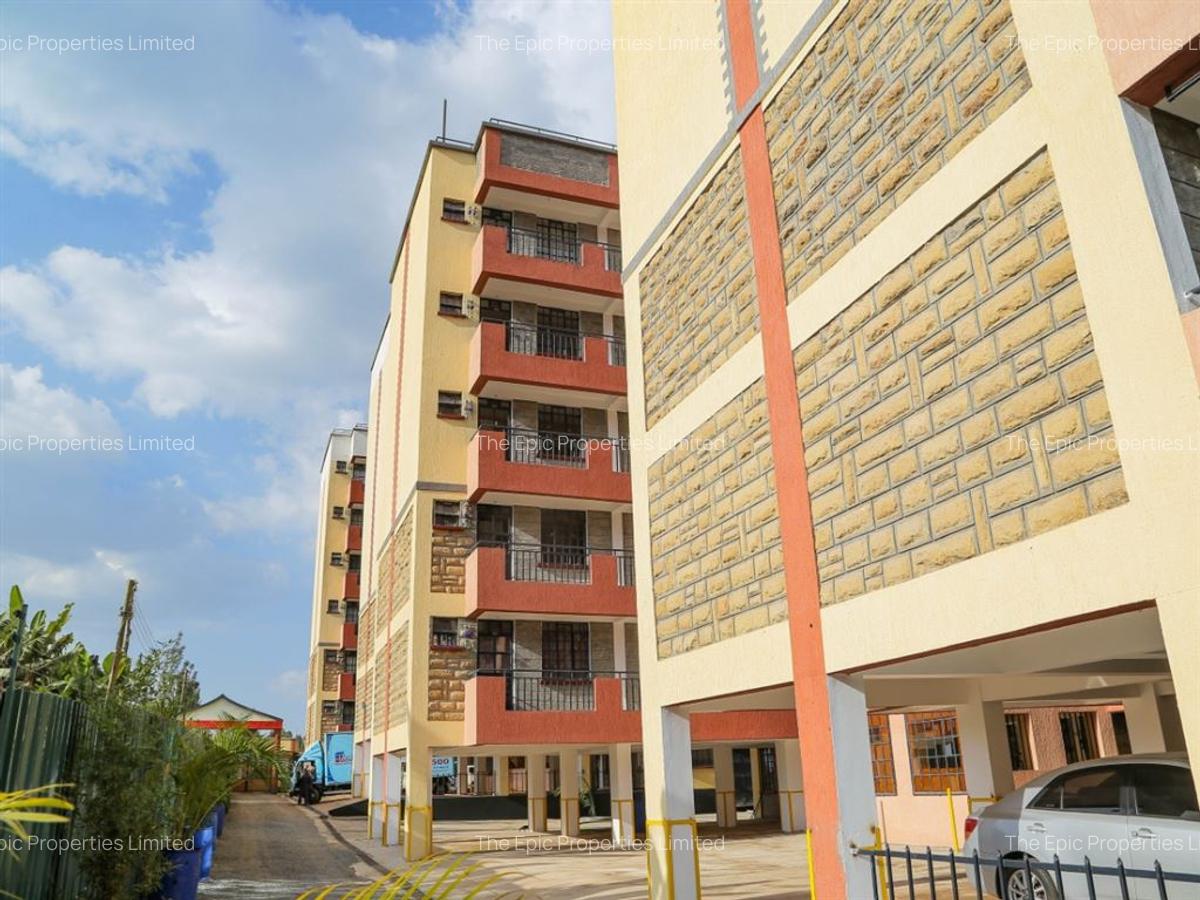 Serviced 1 Bed Apartment with Parking at Kibichiku - 10