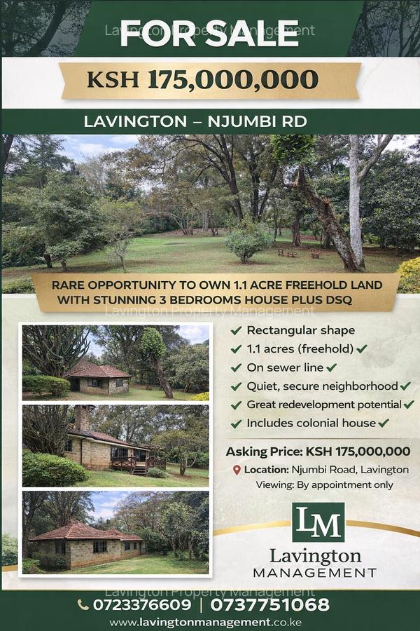 1.1 ac Land at Njumbi Road - 1
