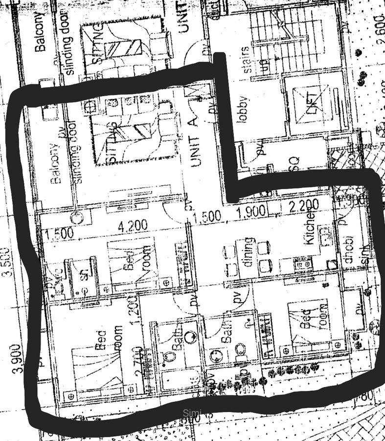 3 Bed Apartment with En Suite at Appletree Apartment - 19