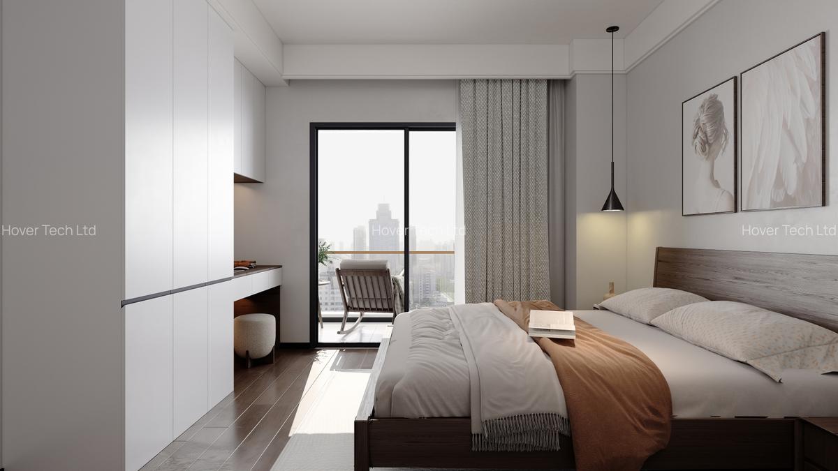 Serviced 3 Bed Apartment with En Suite in Upper Hill - 8