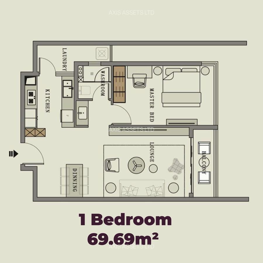 2 Bed Apartment with En Suite in Westlands Area - 10