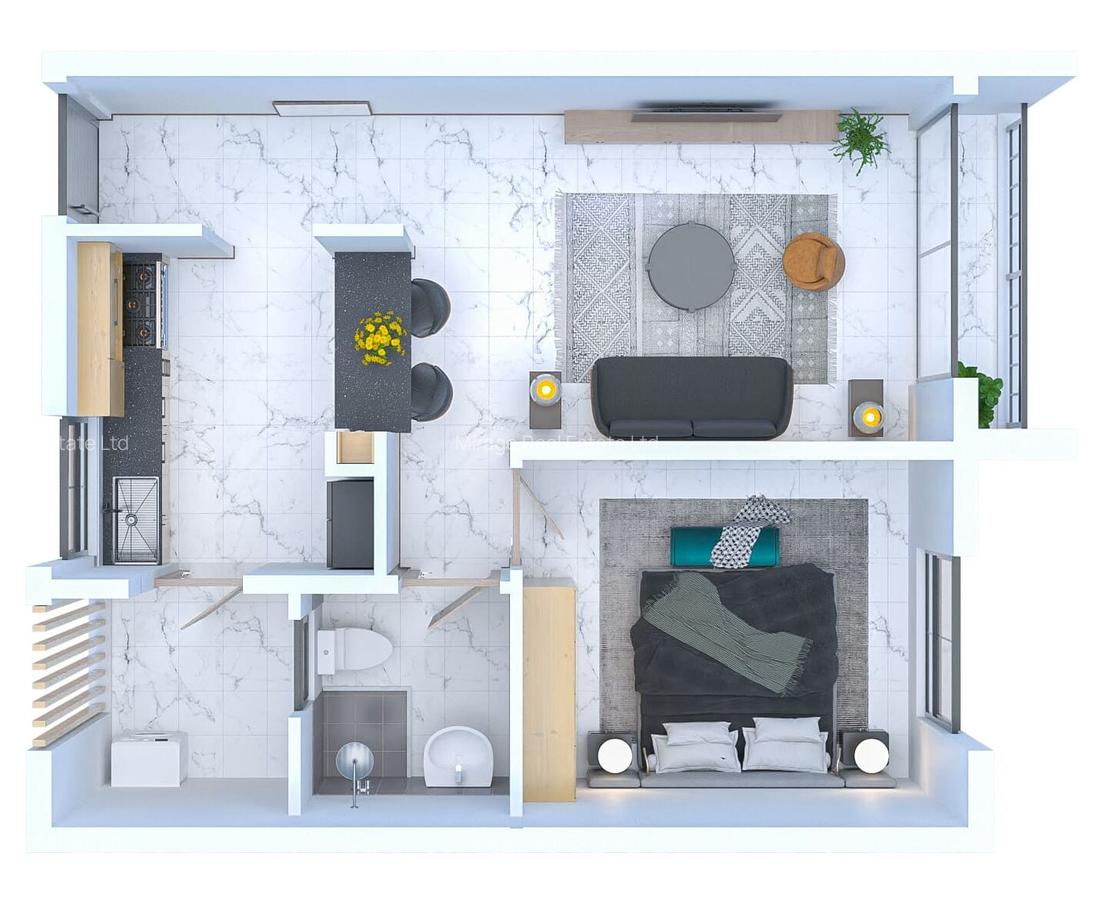 1 Bed Apartment with Gym in Kitisuru - 13