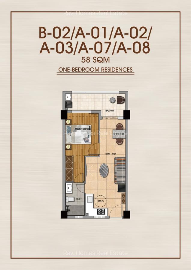 1 Bed Apartment with Swimming Pool in Westlands Area - 12