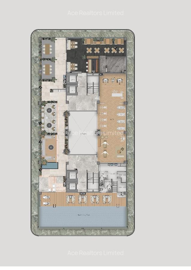 1 Bed Apartment with En Suite at Off Muthithi Road Westlands Nairobi - 12