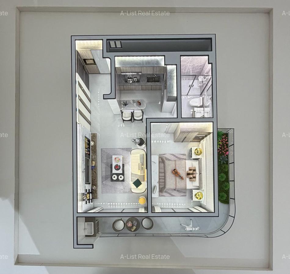 1 Bed Apartment with En Suite at Westlands - 6