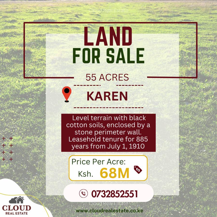 55 ac Land in Karen - 1