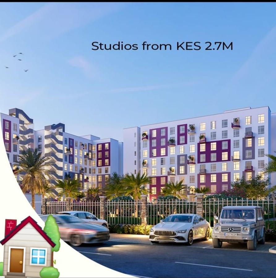 Studio Apartment with Swimming Pool in Garden Estate - 3