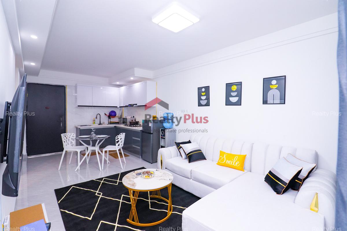 Furnished 1 Bed Apartment with Gym in Kilimani - 2